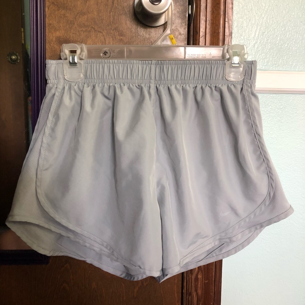 grey nike dri-fit shorts